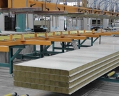 Büyük Kapasiteli Pu Sandviç Panel Hattı Max Panel Genişliği 1000mm &amp; Max Panel Kalınlığı 150mm