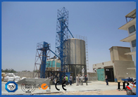 Tahıl Depolama için Galvanizli Çelik Silo Rulo Şekillendirme Makinesi 18m / dak